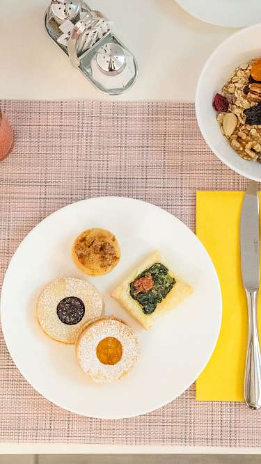 Délicieux bufet du petit déjeuner